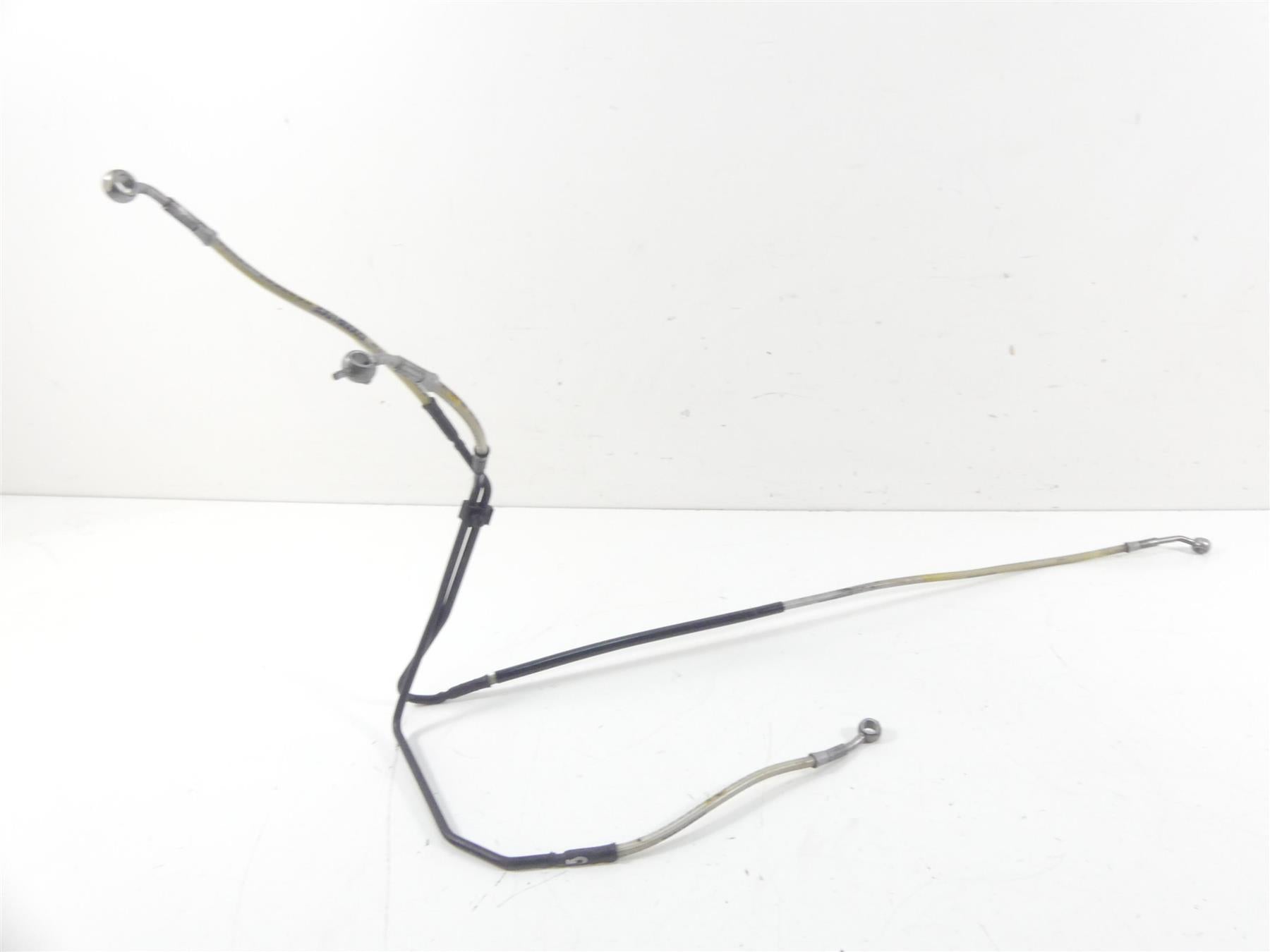 2017 BMW R1200GS GSW K50 Rear Abs Brake Line Hoses Set 34328526554 34328526555