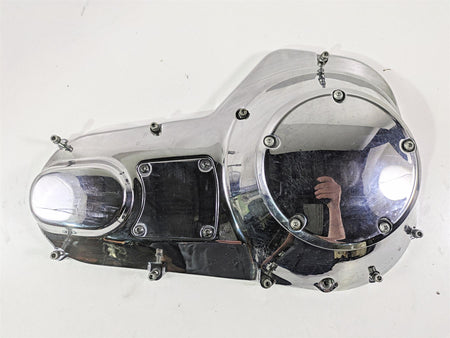 1999 Harley Touring FLHTCUI E-Glide Outer Primary Drive Clutch Cover 60685-99 {{ shop.shopifyCountryName }} - Mototech271