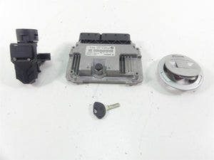 2012 BMW S1000RR K46 Cdi Ecu Ecm Ignition Switch Key Set 8523966 81357705247