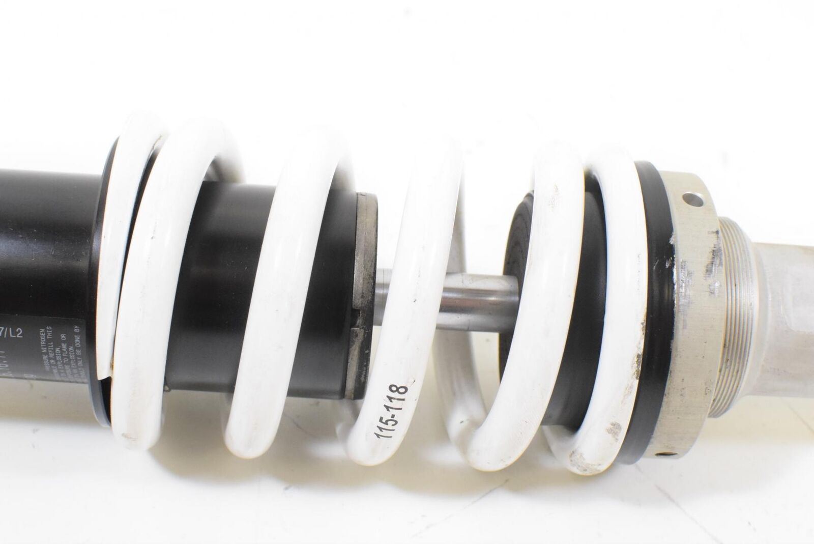 08 BMW K1200R K1200 R Sport K43 Front Shock Damper WHITE POWER 7682048 {{ shop.shopifyCountryName }} - Mototech271
