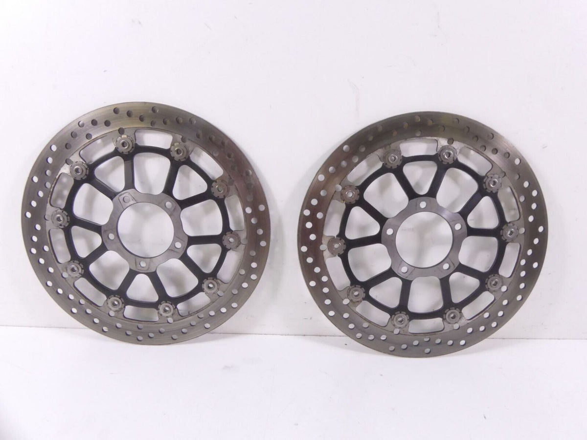 2015 Ducati Diavel Dark Front Brembo Brake Disc Rotor Set 49241011A {{ shop.shopifyCountryName }} - Mototech271