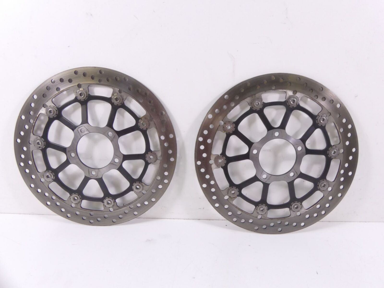 2015 Ducati Diavel Dark Front Brembo Brake Disc Rotor Set 49241011A {{ shop.shopifyCountryName }} - Mototech271