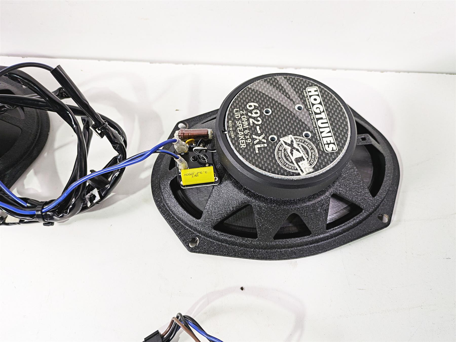 2014 -UP Harley Touring Hogtunes Rear Speaker Amp & Saddle Bag Lid Set REV225 692-XL {{ shop.shopifyCountryName }} - Mototech271