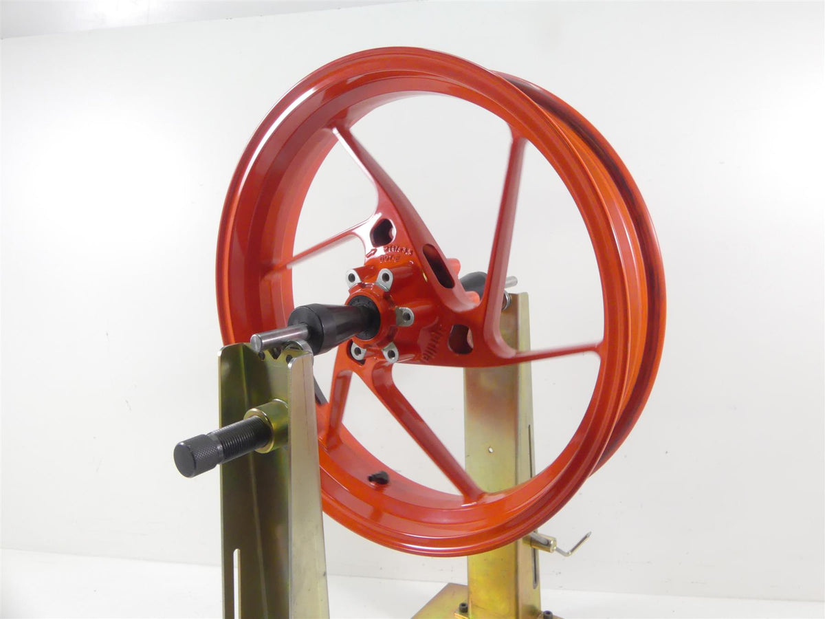 2021 Aprilia RS 660 Straight Red 17x3.5 Front Wheel Rim 2B005585 {{ shop.shopifyCountryName }} - Mototech271