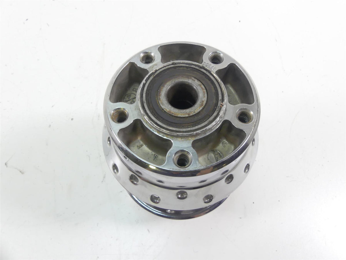 2004 Harley FXDWGI Dyna Wide Glide Front Chrome Spoke Wheel Hub 43671-05A {{ shop.shopifyCountryName }} - Mototech271