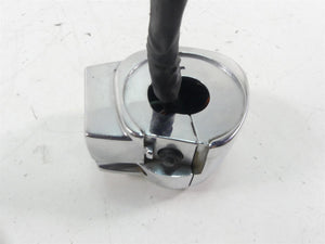 2013 Harley Touring FLHX Street Glide Left Chrome Control Switch -Read 71682-06A