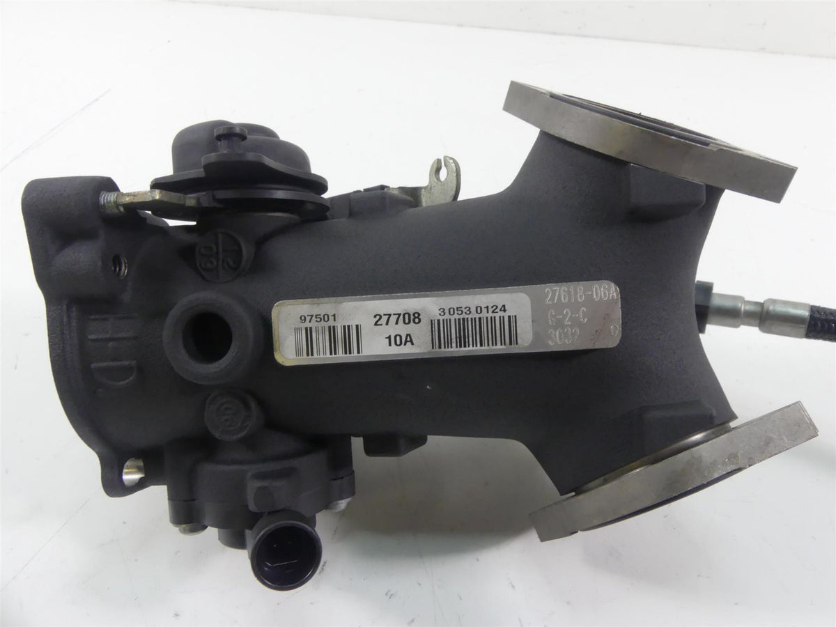 2013 Harley FXDWG Dyna Wide Glide Throttle Body Fuel Injector 27708-10 27618-06 {{ shop.shopifyCountryName }} - Mototech271