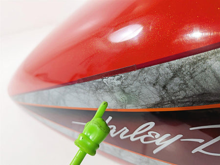 2008 Harley FXDSE CVO Dyna Fuel Gas Tank Scarlet Red Pearl Dark Crimson 61014-08-Mototech271