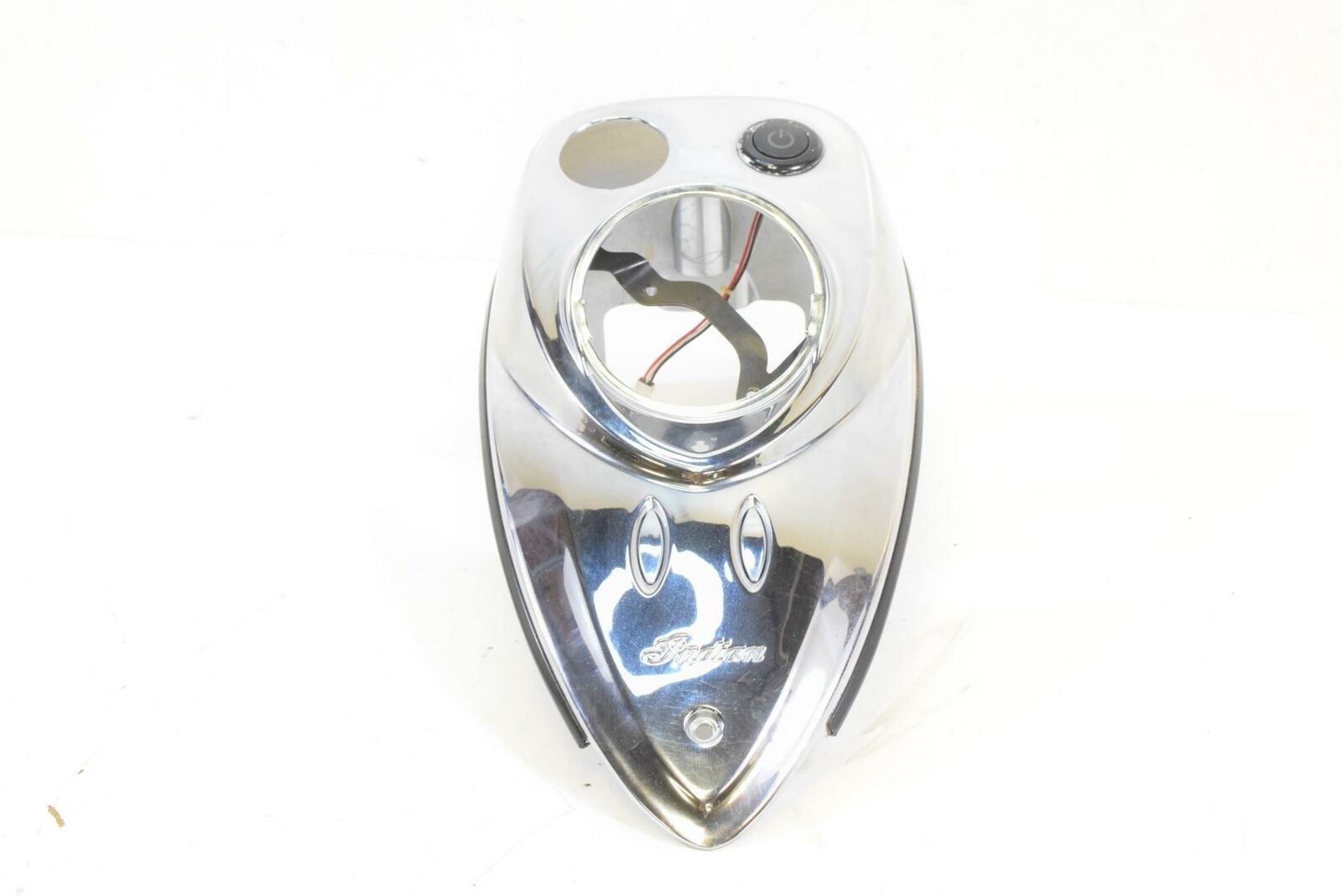 2014 Indian Chief Vintage Chrome Tank Cover Panel Dash Start Button 5633355
