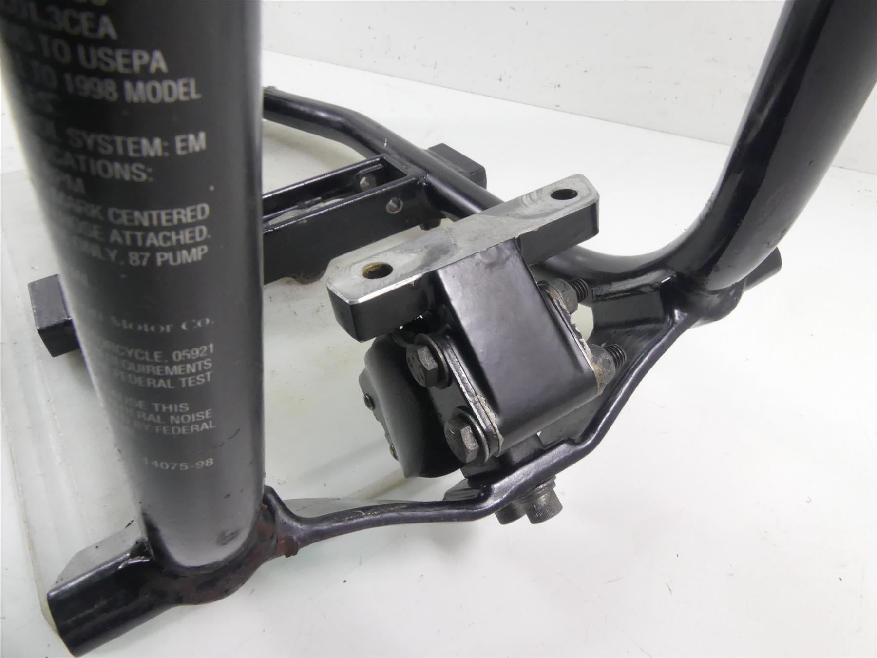 1998 Harley Dyna FXDL Low Rider Straight Main Frame Chassis 32dgr Rake ...