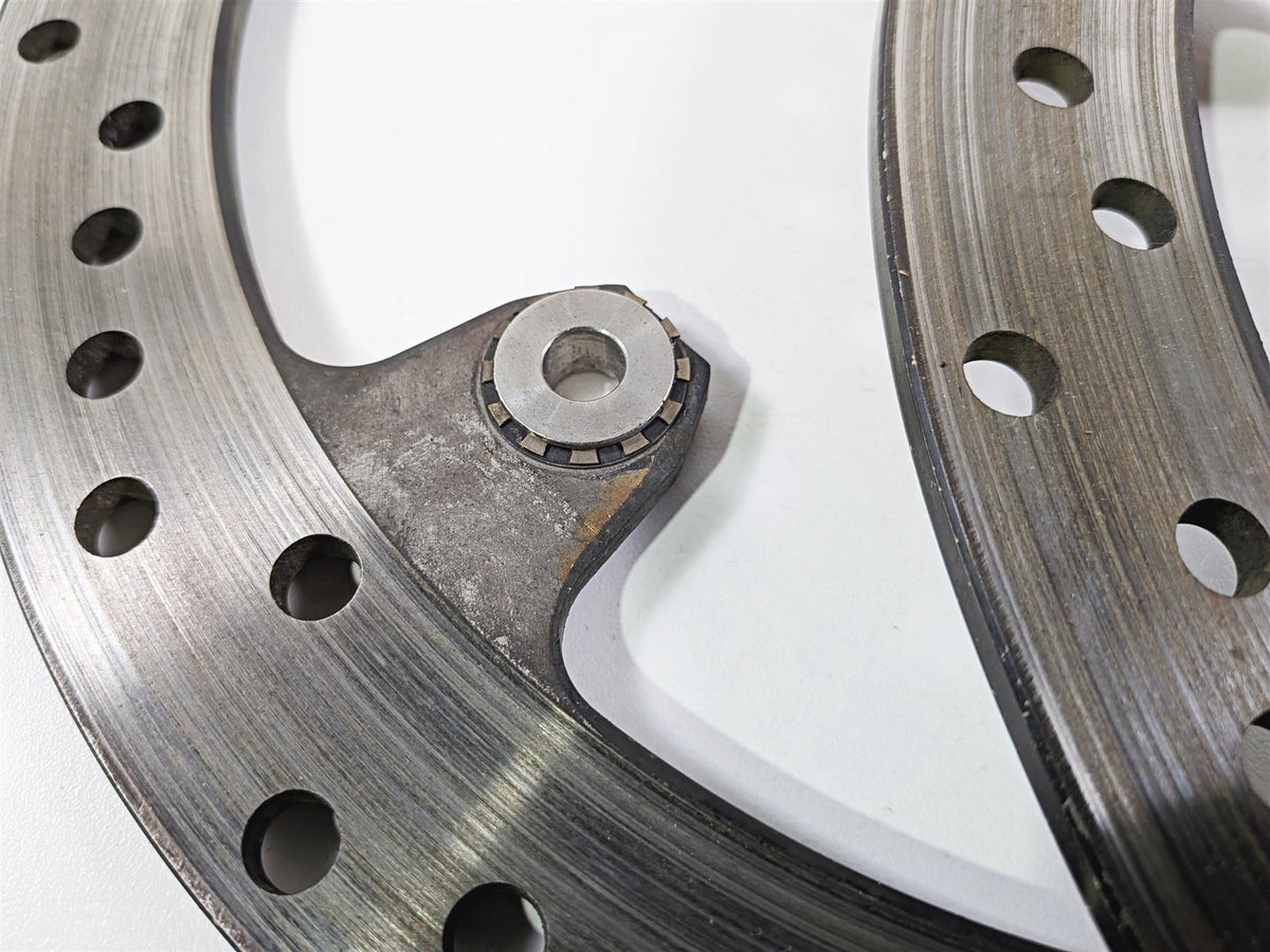 2014 BMW S1000RR K46 Straight Front Brake Rotor Disc Set 320mm 34117723493 {{ shop.shopifyCountryName }} - Mototech271