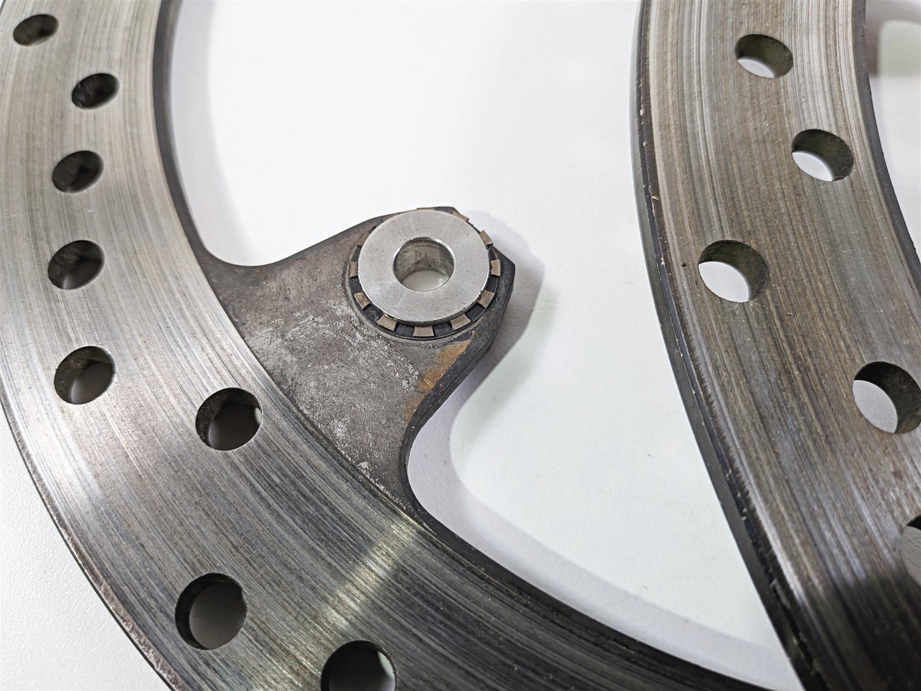 2014 BMW S1000RR K46 Straight Front Brake Rotor Disc Set 320mm 34117723493 {{ shop.shopifyCountryName }} - Mototech271