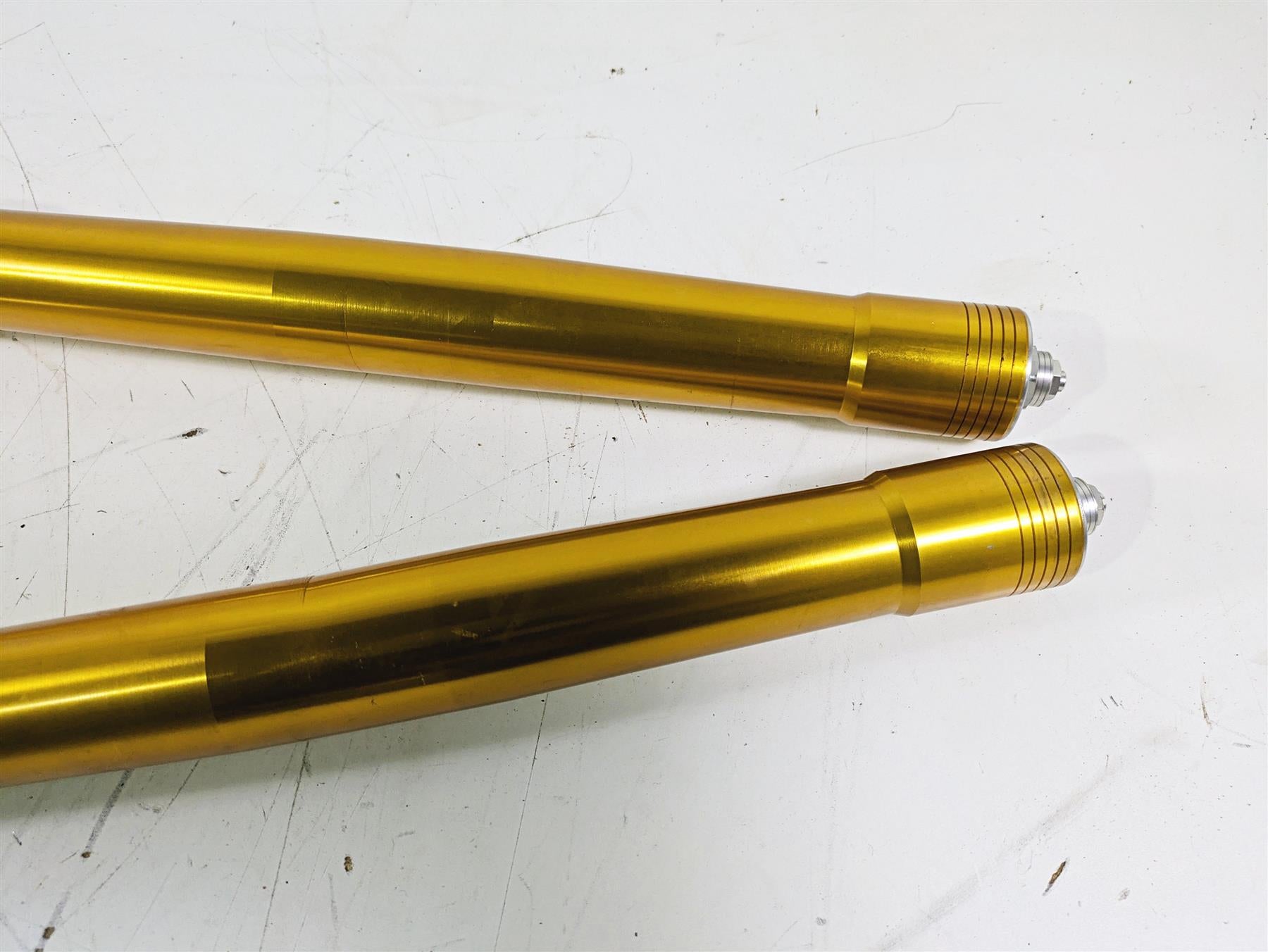 2021 Aprilia RS660 Bent Front Forks Leg Set R 2B006359 L 2B006360 {{ shop.shopifyCountryName }} - Mototech271