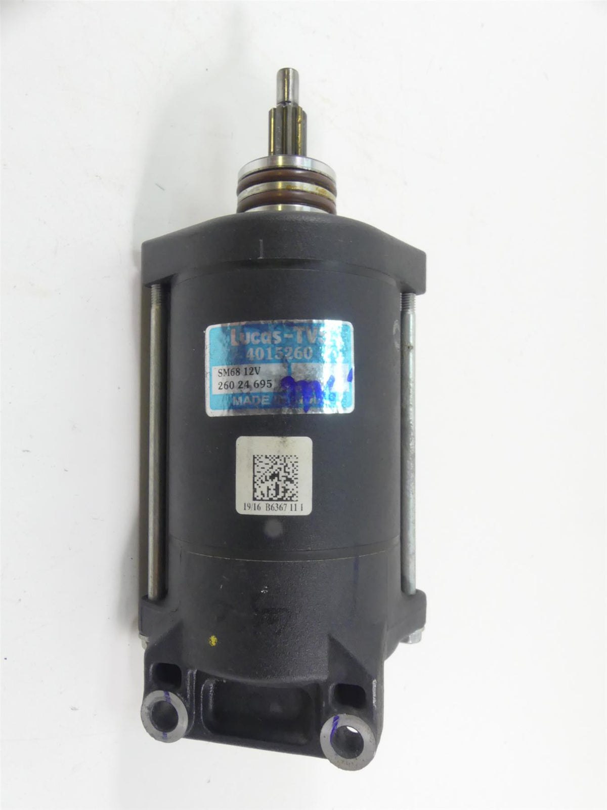 2016 Indian Chieftain Dark Horse Lucas-Tvs Engine Starter Motor 4015260 {{ shop.shopifyCountryName }} - Mototech271