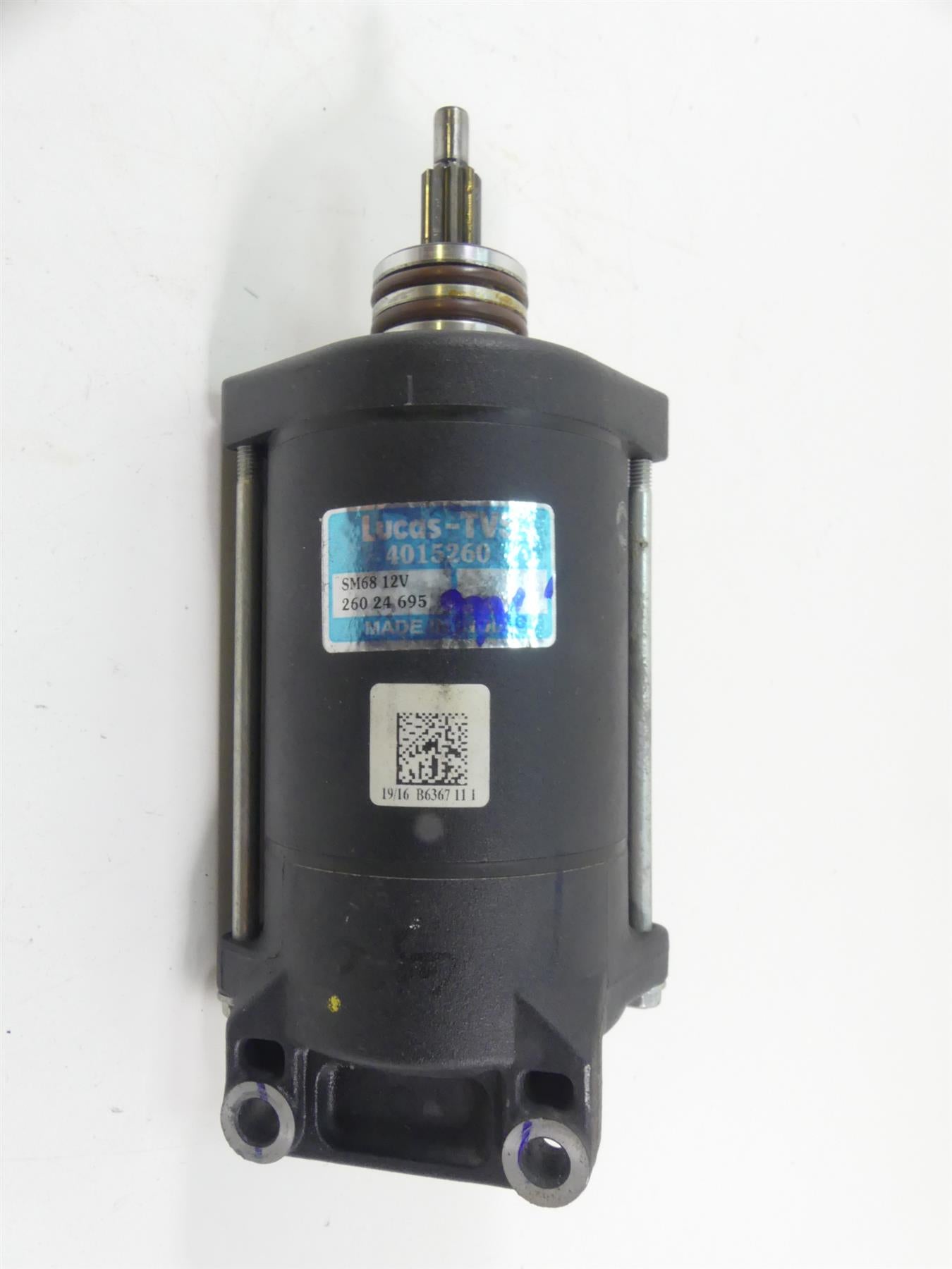 2016 Indian Chieftain Dark Horse Lucas-Tvs Engine Starter Motor 4015260 {{ shop.shopifyCountryName }} - Mototech271