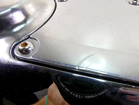 2002 Harley Touring FLHTC Electra Glide Outer Primary Drive Cover 60665-99B {{ shop.shopifyCountryName }} - Mototech271