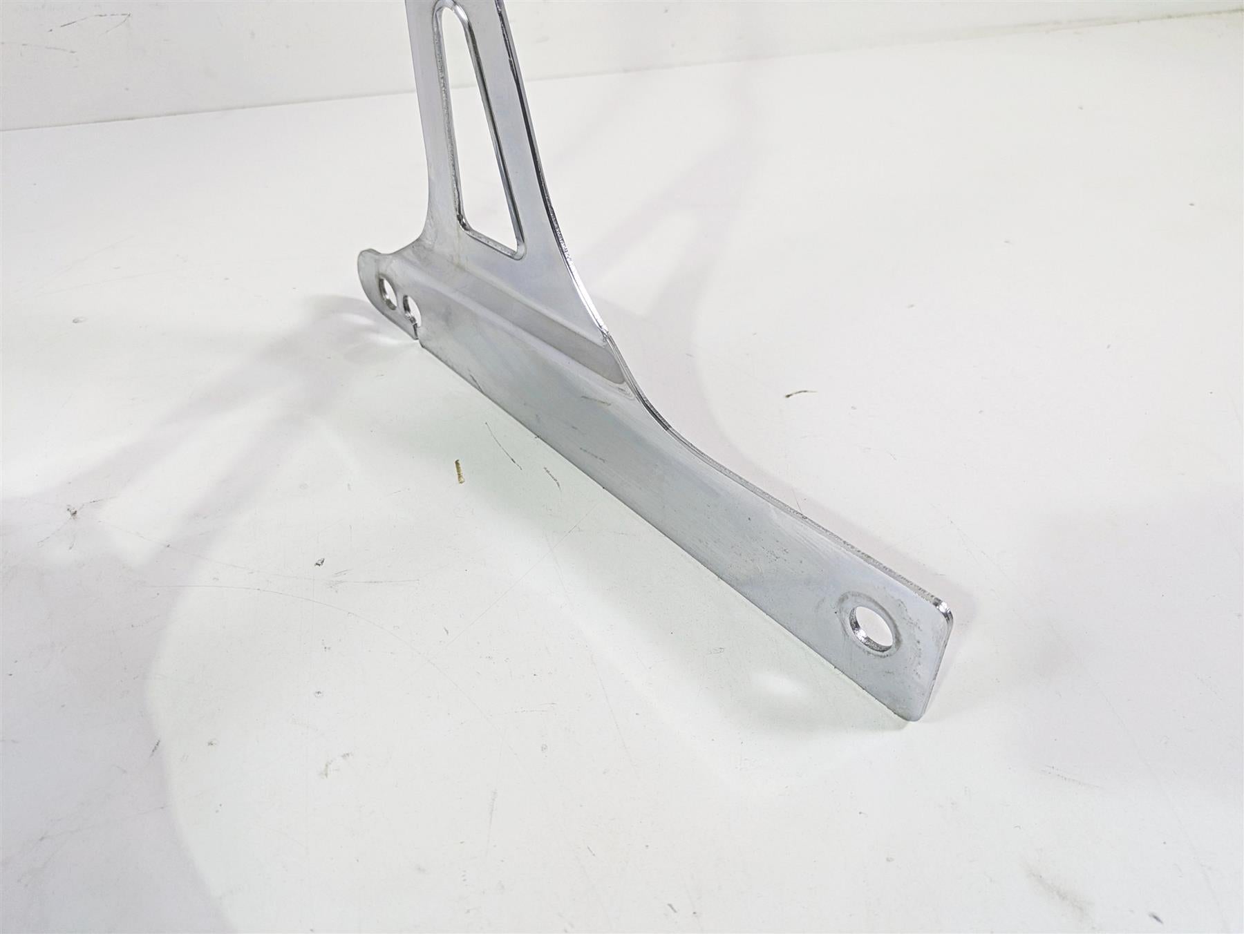 2008 Harley FXDL Dyna Low Rider 105TH Rear Chrome Back Rest Sissy Bar Mount {{ shop.shopifyCountryName }} - Mototech271