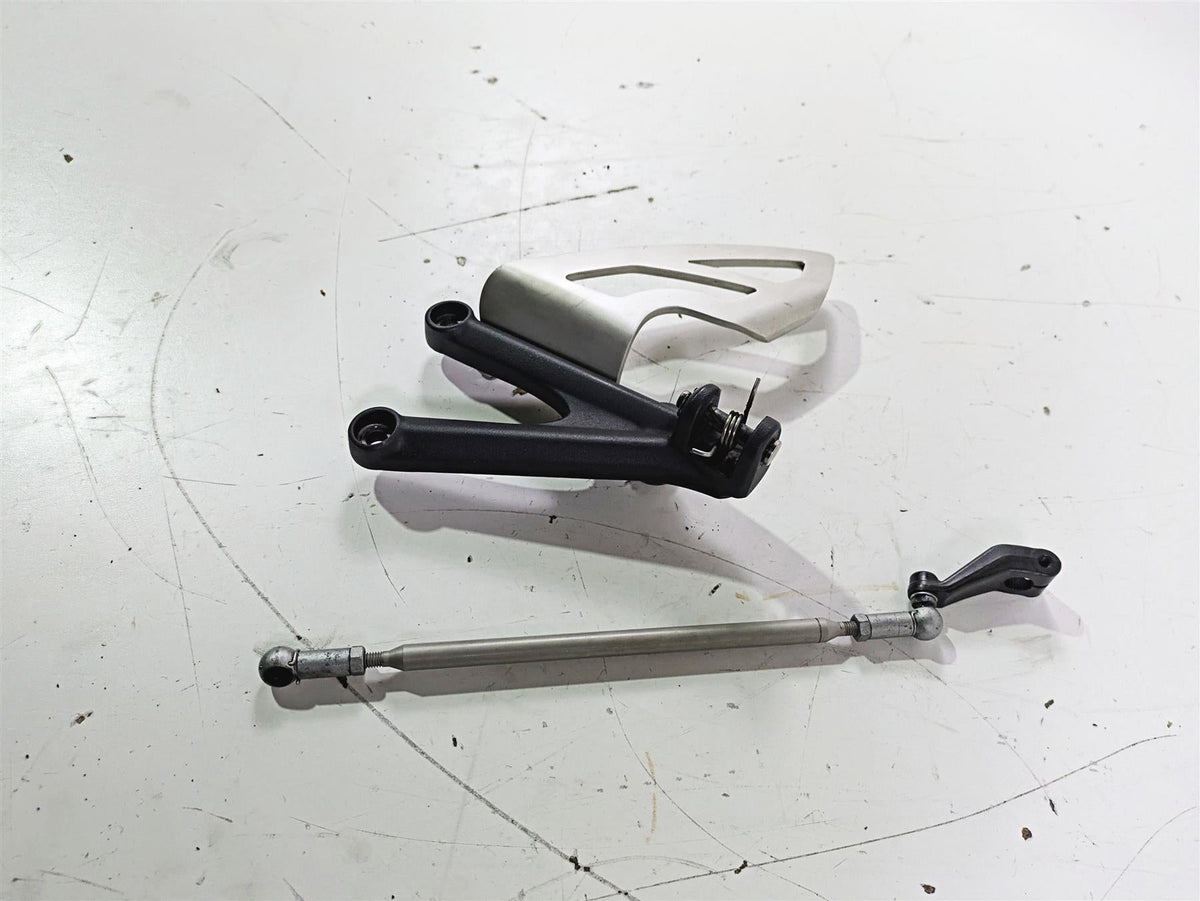 2012 Triumph Daytona 675 Left Rider Footpeg Mount + Shifter Parts T2082066 {{ shop.shopifyCountryName }} - Mototech271