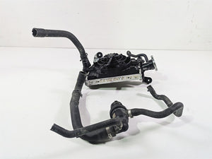 2016 BMW R1200RT K52 Right Radiator Fan Hoses Reservoir Set 17118546416