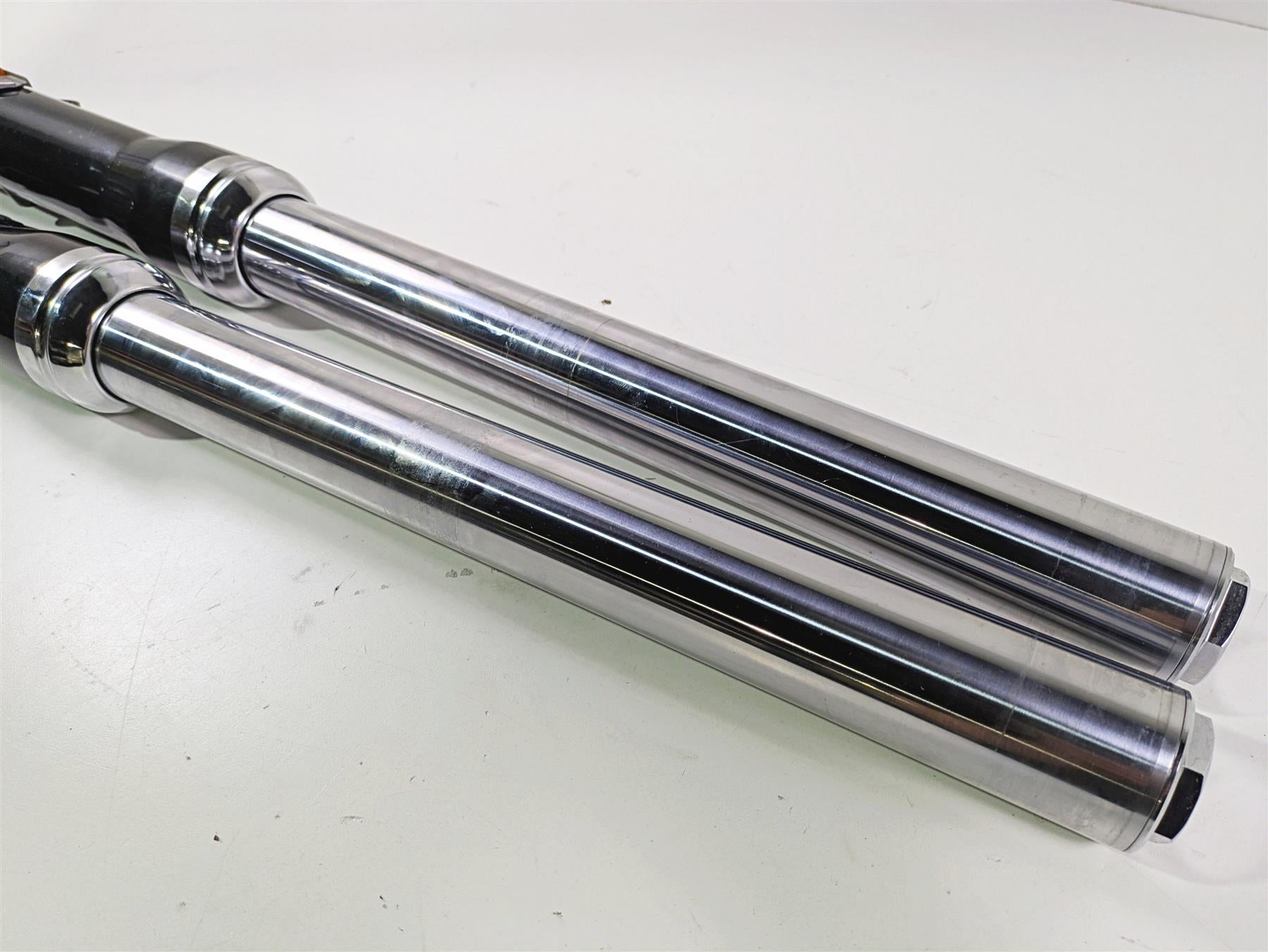 2016 Harley FXDF Dyna Fat Bob Straight Front Fork Leg 49mm 48623-08A 48622-08A {{ shop.shopifyCountryName }} - Mototech271