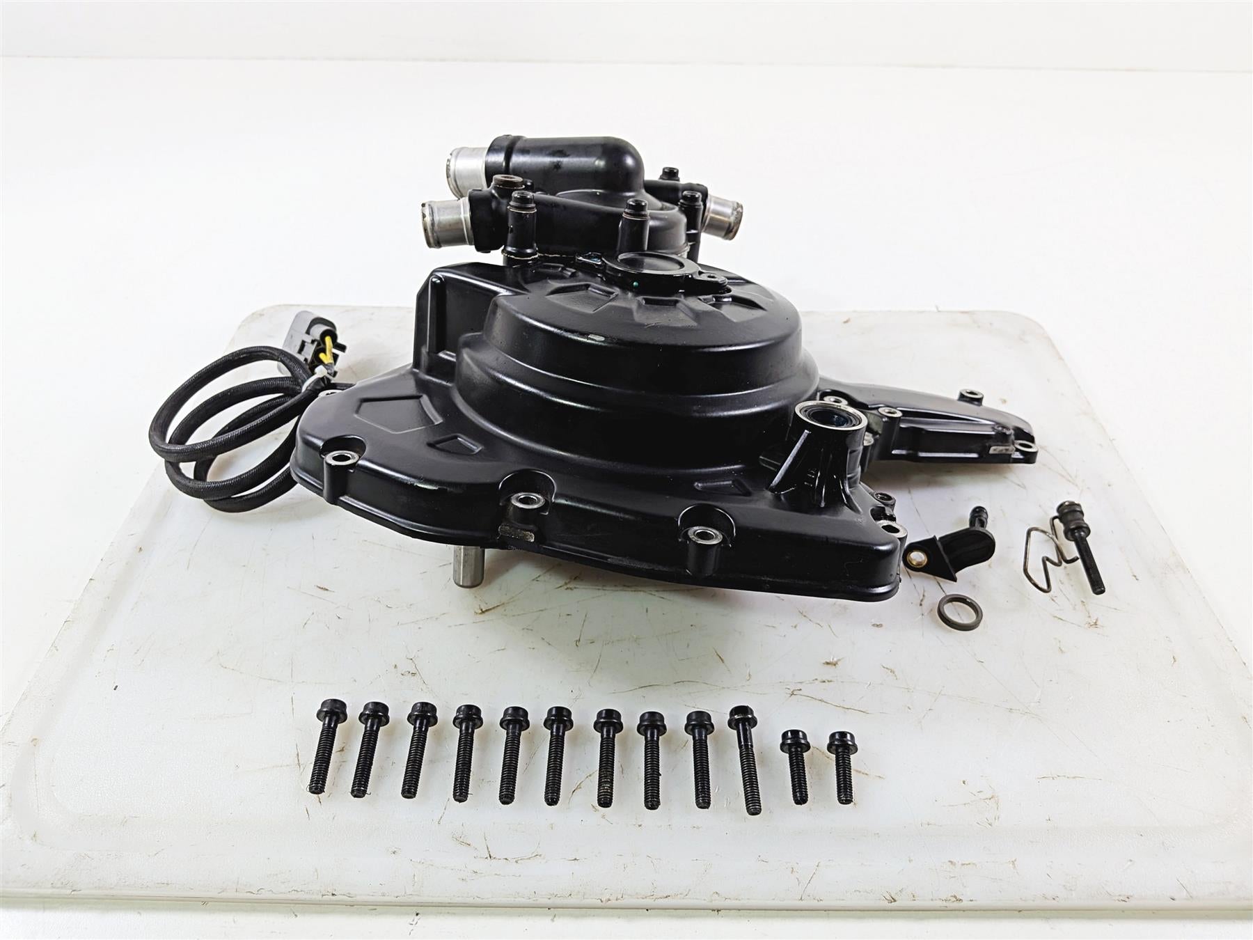 2016 Ducati Hypermotard 939 SP Stator Cover Alternator & Water Pump 24231202A-Mototech271
