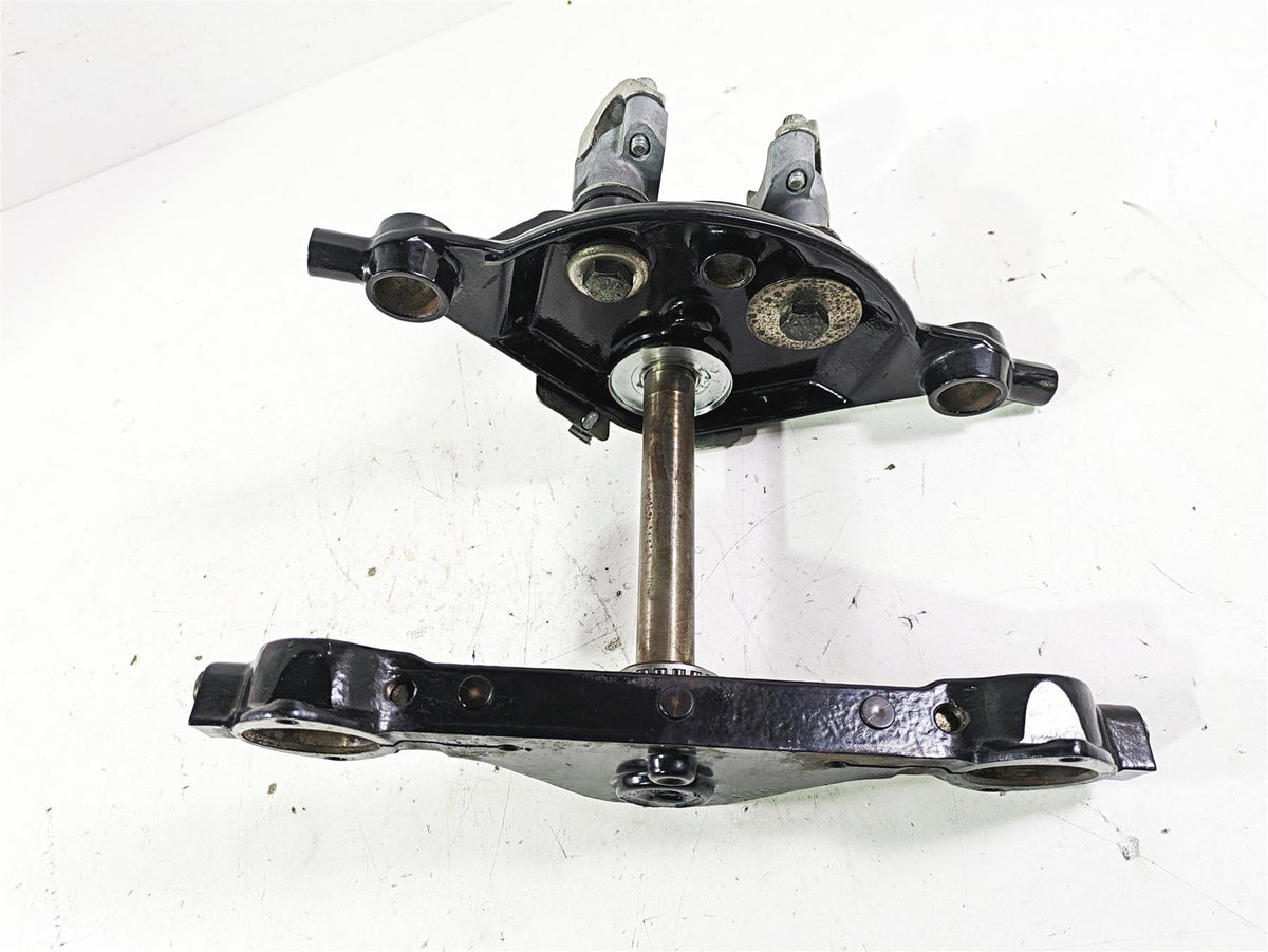 2003 Harley Touring FLHTCUI 100TH E-Glide Upper Lower Triple Tree Set 45446-87A {{ shop.shopifyCountryName }} - Mototech271