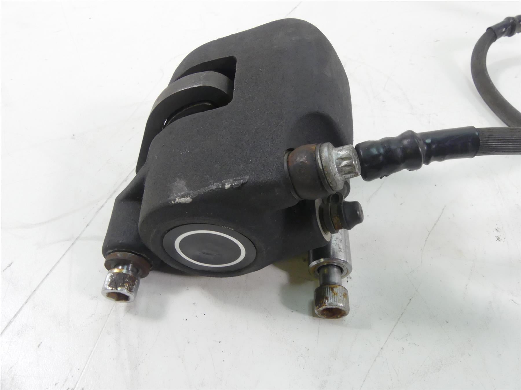 1989 Harley Touring FLTC Tour Glide Front Brake Caliper Set 44023-83C 44046-84C {{ shop.shopifyCountryName }} - Mototech271