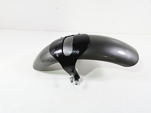 2009 Harley FLSTSB Cross Bones Front Fender Custom Silver Paint - Read 59495-08 | Mototech271