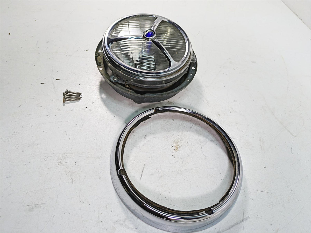 1999 Harley Touring FLHTC Electra Glide Headlight Head Light Lamp 67702-81C {{ shop.shopifyCountryName }} - Mototech271