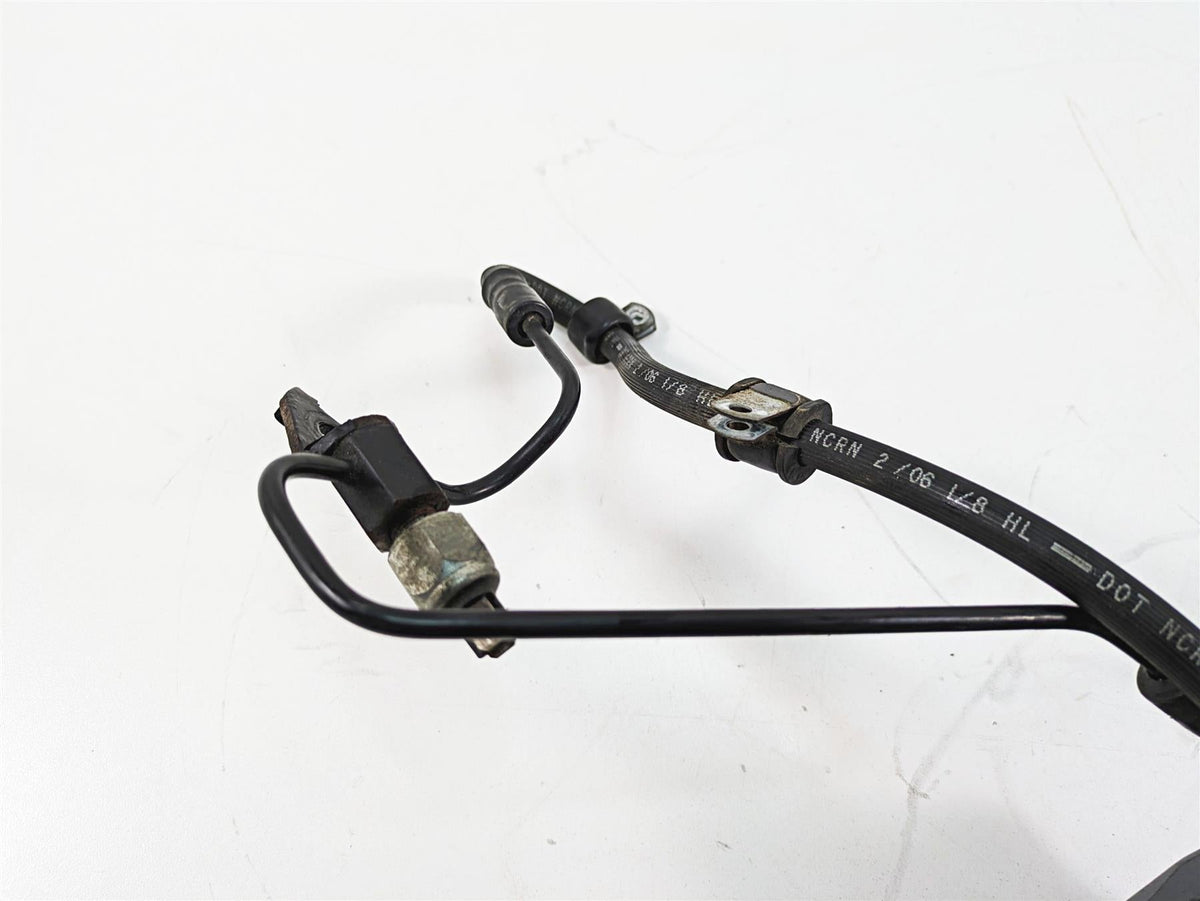 2006 Harley Sportster XL1200 Rear Brake Caliper + Bracket & Line 40968-05A {{ shop.shopifyCountryName }} - Mototech271