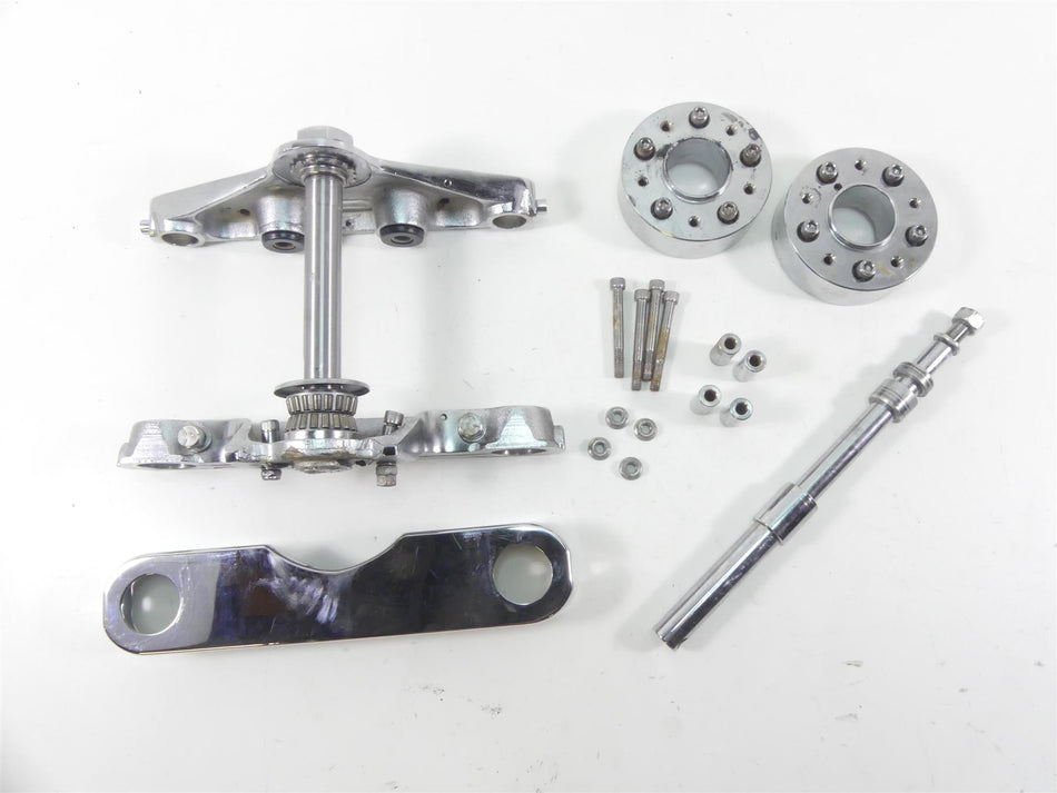 1993 Harley Dyna FXDL Low Rider Wide Glide Conversion Triple Tree Spacer Kit {{ shop.shopifyCountryName }} - Mototech271