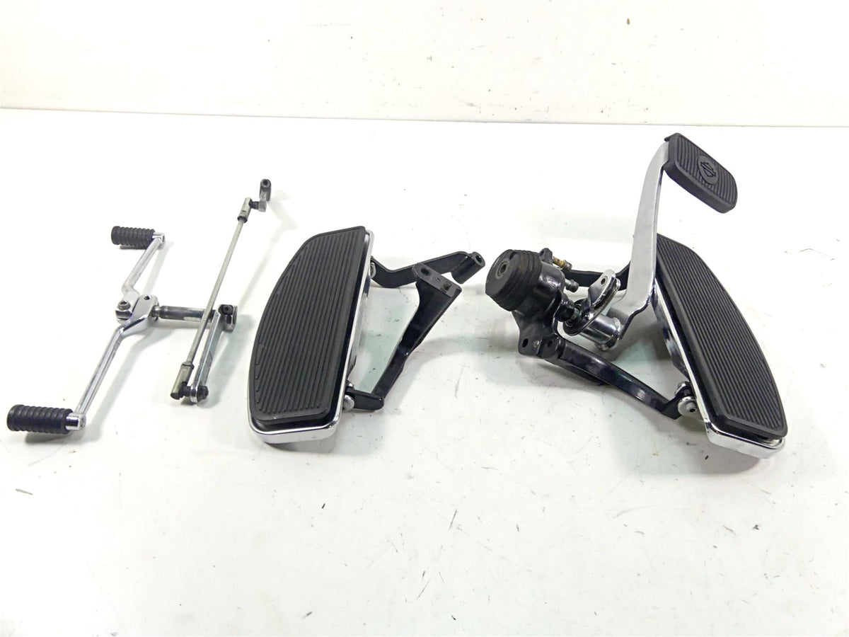2010 Harley Touring FLHRC Road King Front Left Right Floorboard Set 50621-06A {{ shop.shopifyCountryName }} - Mototech271