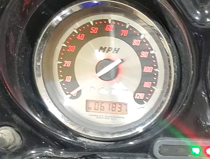 2010 Harley Touring FLHXSE CVO Street Glide Speedo Tacho Gauges Set 61k 67516-09 {{ shop.shopifyCountryName }} - Mototech271