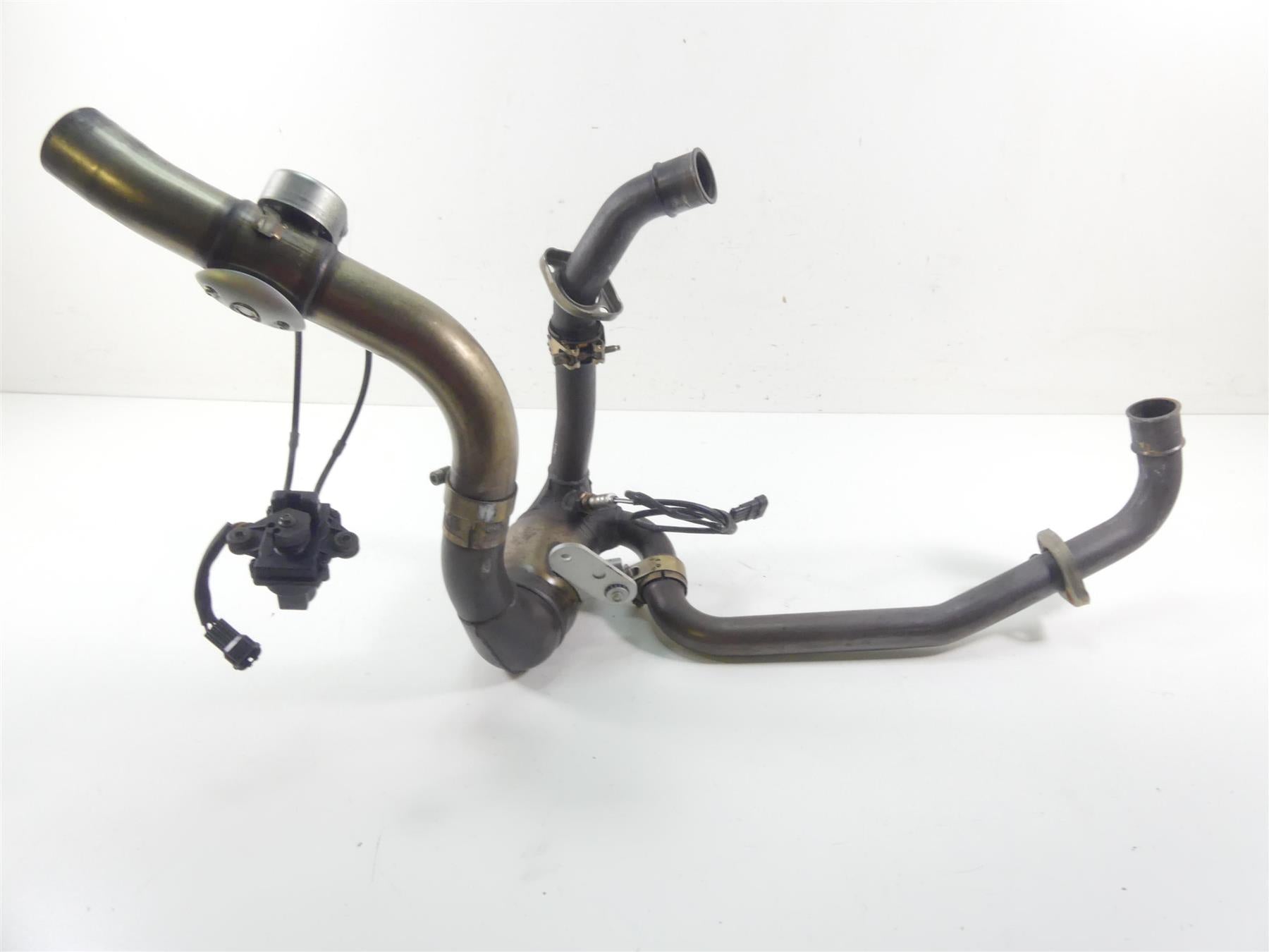 2008 Ducati Hypermotard 1100 Oem Exhaust Pipe Header Manifold + Servo 57221451A {{ shop.shopifyCountryName }} - Mototech271