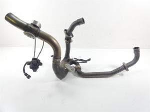 2008 Ducati Hypermotard 1100 Oem Exhaust Pipe Header Manifold + Servo 57221451A