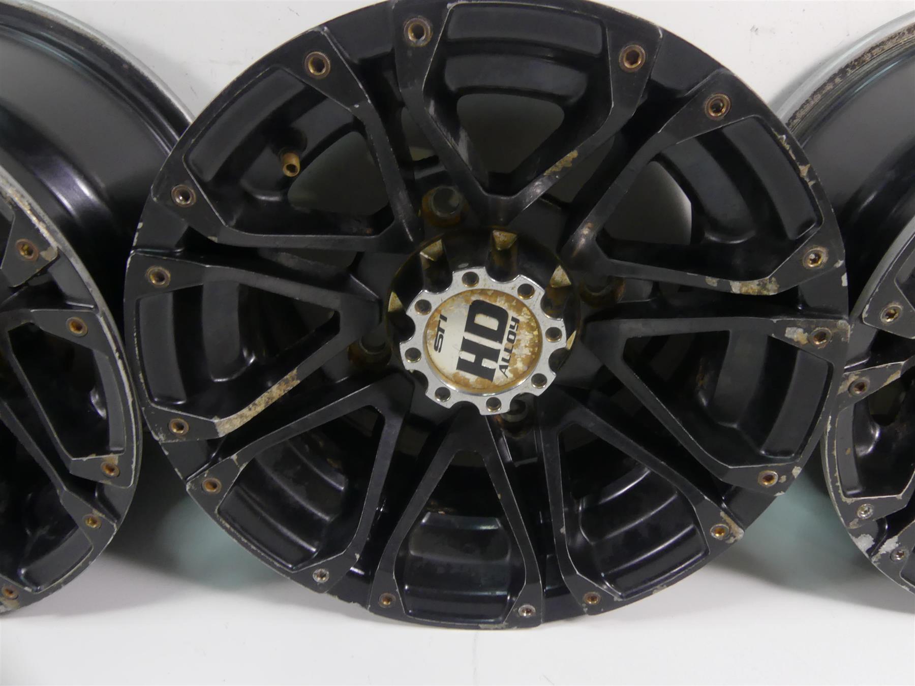 2014 Can Am Renegade 1000 STD Front Rear STI HD3 Alloy Wheel 12x7 Set 12HD317 {{ shop.shopifyCountryName }} - Mototech271