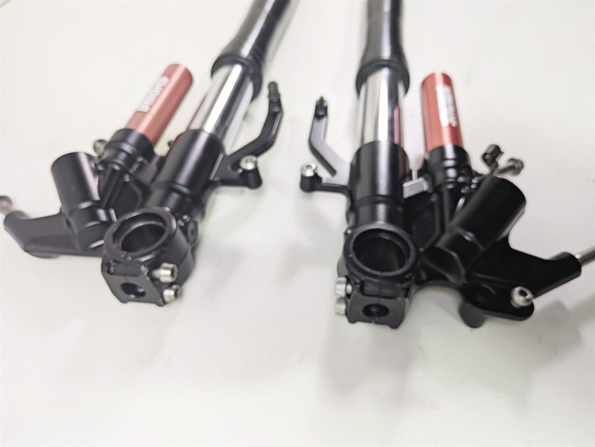 2016 Kawasaki ZX10R Ninja Straight Shows Front Fork Leg Set 44071-1207-58S {{ shop.shopifyCountryName }} - Mototech271