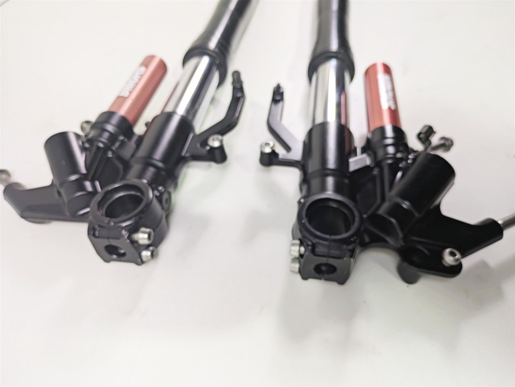 2016 Kawasaki ZX10R Ninja Straight Shows Front Fork Leg Set 44071-1207-58S {{ shop.shopifyCountryName }} - Mototech271