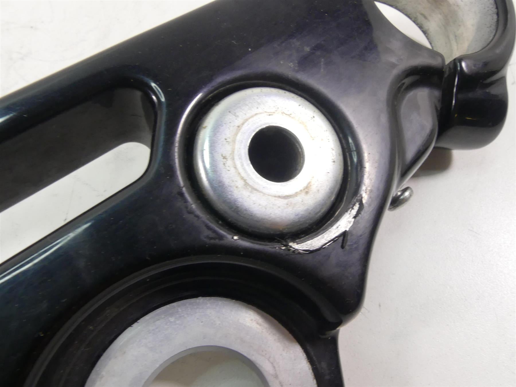 2014 Harley Dyna FXDF Fat Bob Upper 49mm Triple Tree Steering Clamp 48640-09 {{ shop.shopifyCountryName }} - Mototech271