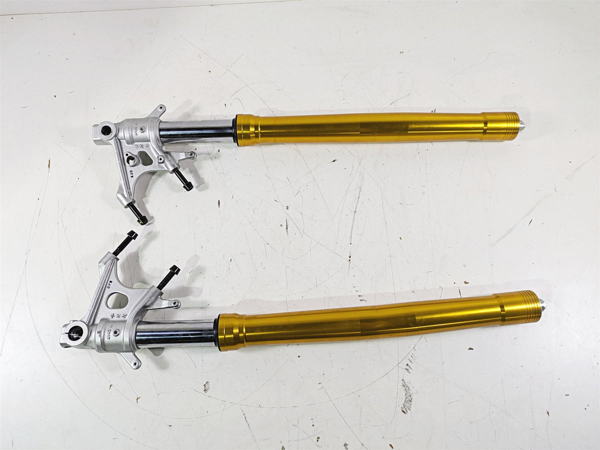 2021 Aprilia RS660 Bent Front Forks Leg Set R 2B006359 L 2B006360 {{ shop.shopifyCountryName }} - Mototech271