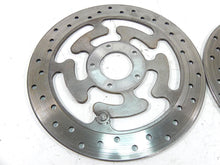 Load image into Gallery viewer, 2010 Harley Touring FLHRC Road King Front Brake Disc Rotor Set 41808-08 41809-08
