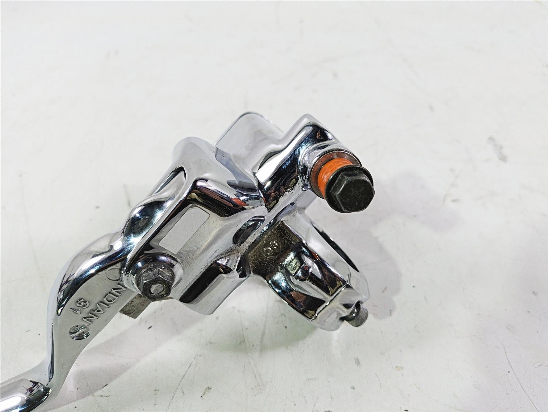 2018 Indian Chieftain Limited Chrome Front Brake Master Cylinder & Lever 1912865 {{ shop.shopifyCountryName }} - Mototech271