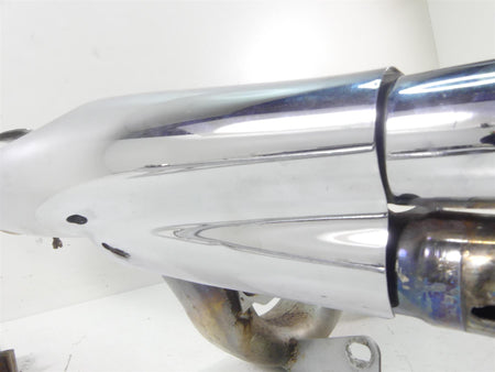 2011 Victory Vision Tour Oem Exhaust Header Manifold Pipe Chrome Set 1262072 {{ shop.shopifyCountryName }} - Mototech271