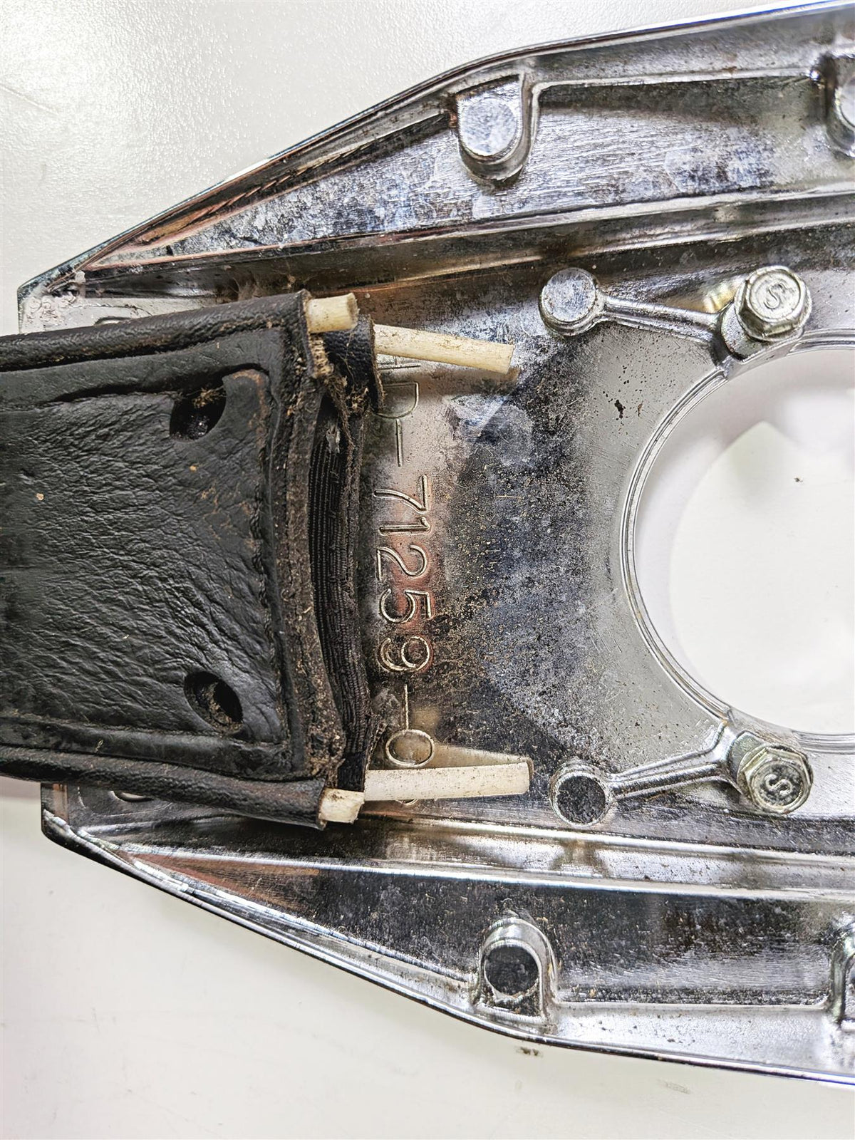 2005 Harley Softail FLSTFSE CVO Fat Boy Chrome Tank Dash Cover Console 71259-05-Mototech271