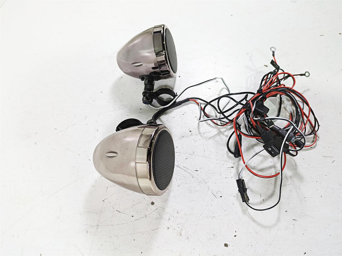 2002 Honda VTX1800 Retro Front Handlebar Speaker Set {{ shop.shopifyCountryName }} - Mototech271