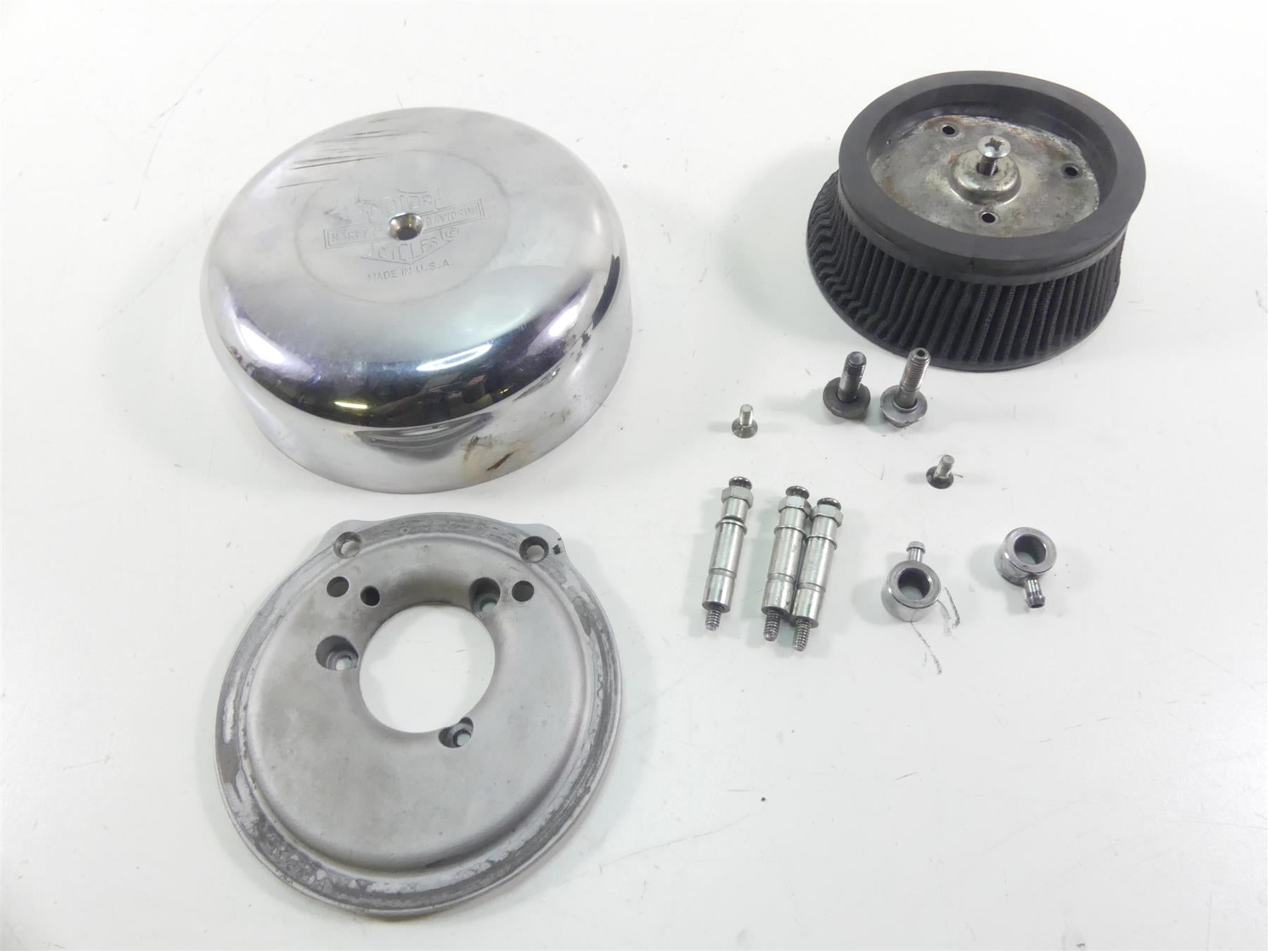 2004 Harley FXDWGI Dyna Wide Glide EFI Air Cleaner Breather Filter | Mototech271