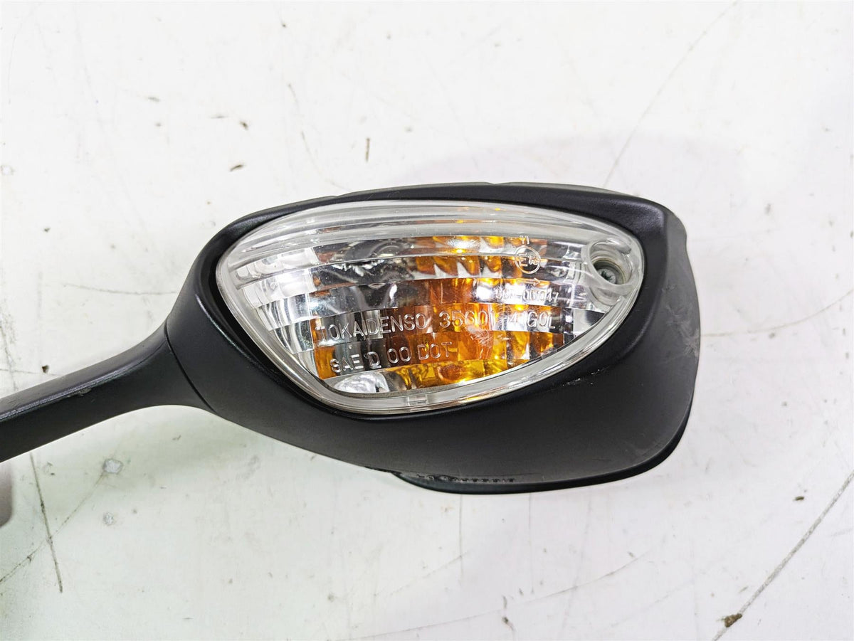 2016 Suzuki GSXR1000 Left Rear View Mirror Turn Signal Blinker 56600-47H01 {{ shop.shopifyCountryName }} - Mototech271