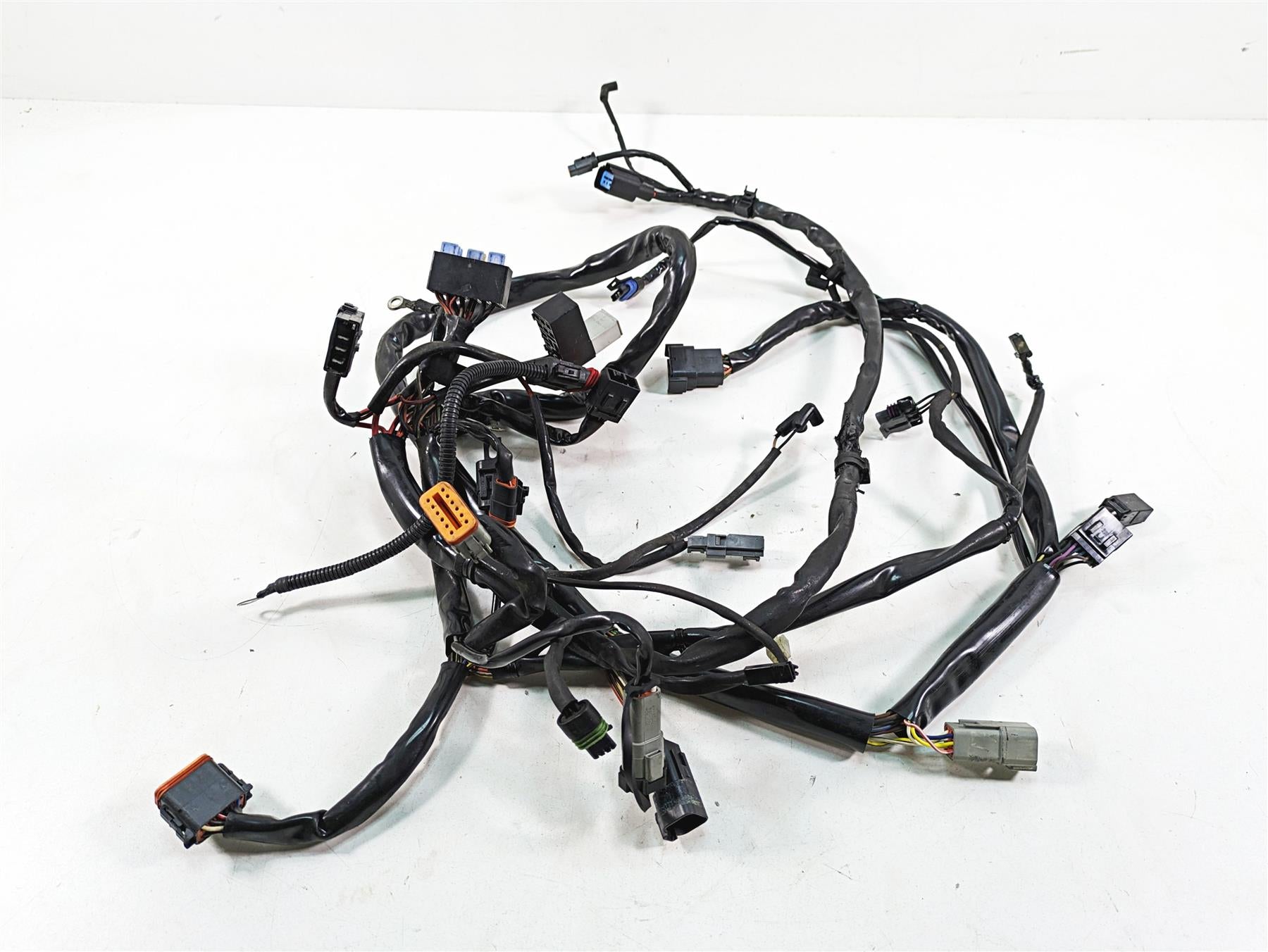 2005 Harley Dyna FXDL Low Rider Main Wiring Harness Loom - No Cut 69558-04A {{ shop.shopifyCountryName }} - Mototech271