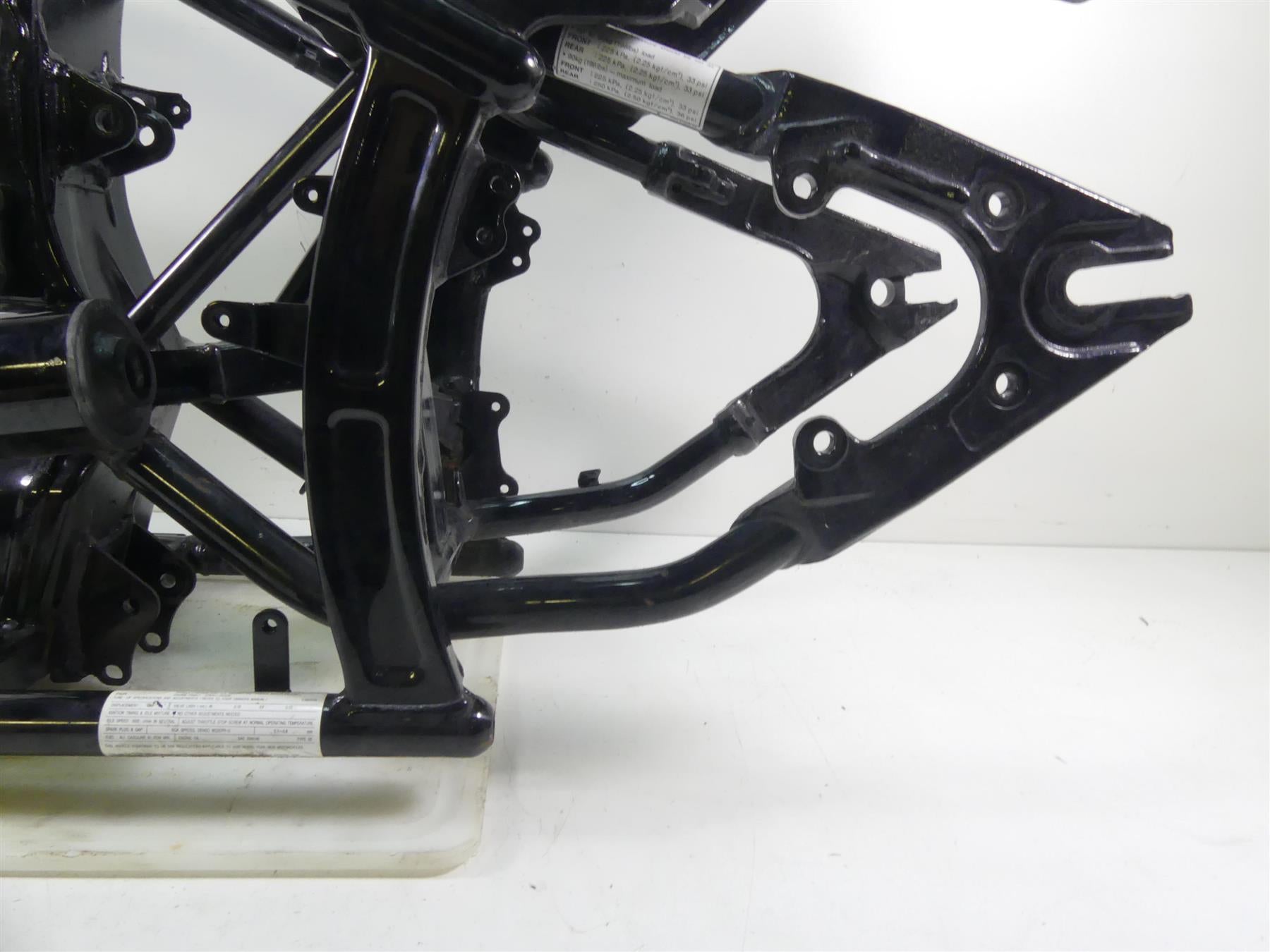 2002 Yamaha XVS1100 V-Star Straight Main Frame Chassis With Clear Texas Title - Read 5KS-21110-00-00 {{ shop.shopifyCountryName }} - Mototech271