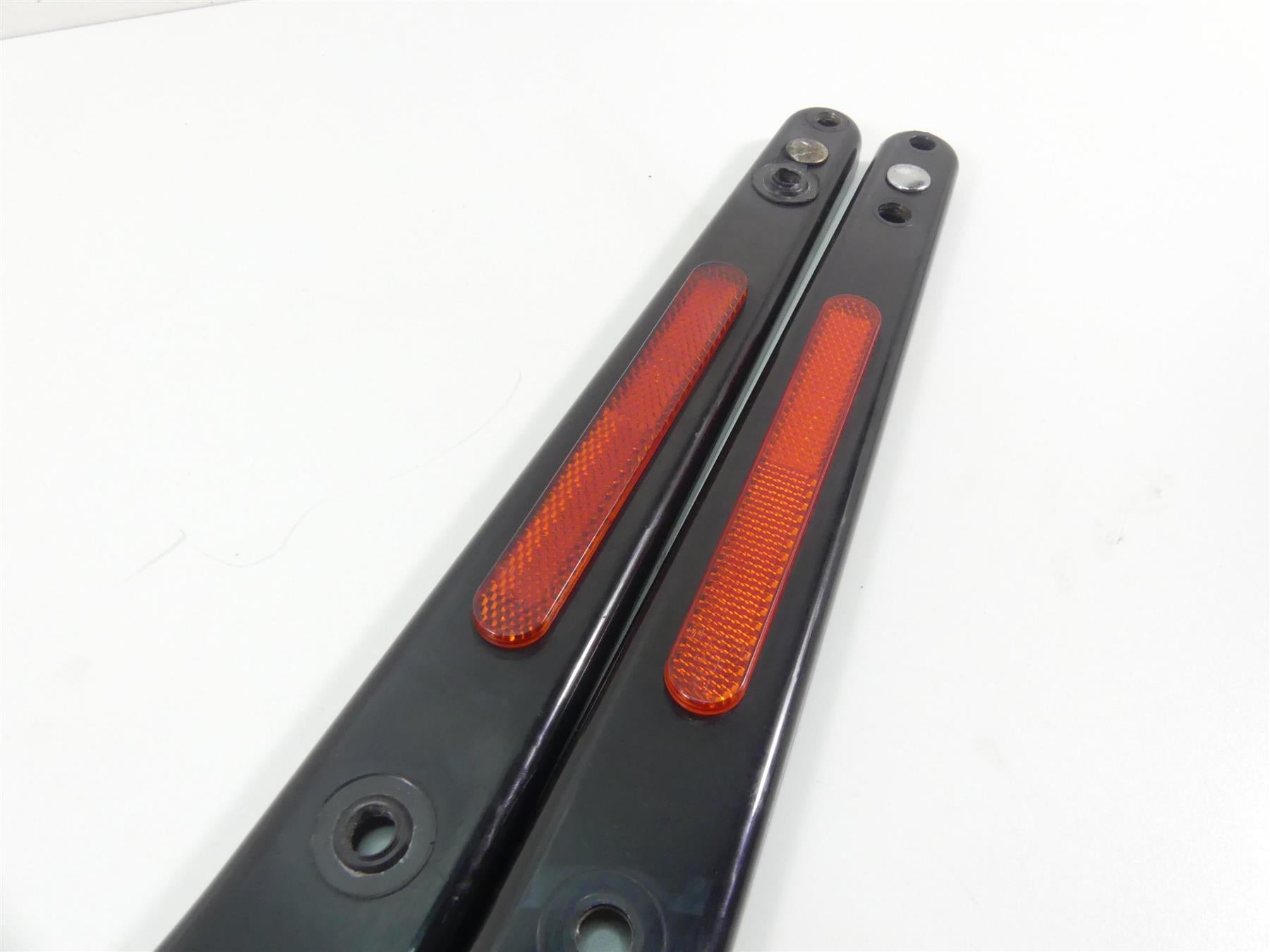 2008 Harley Softail FLSTSB Cross Bones Rear Fender Strut Support Covers 59821-08 {{ shop.shopifyCountryName }} - Mototech271